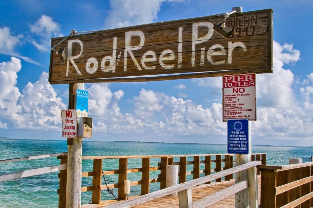 rod and reel pier